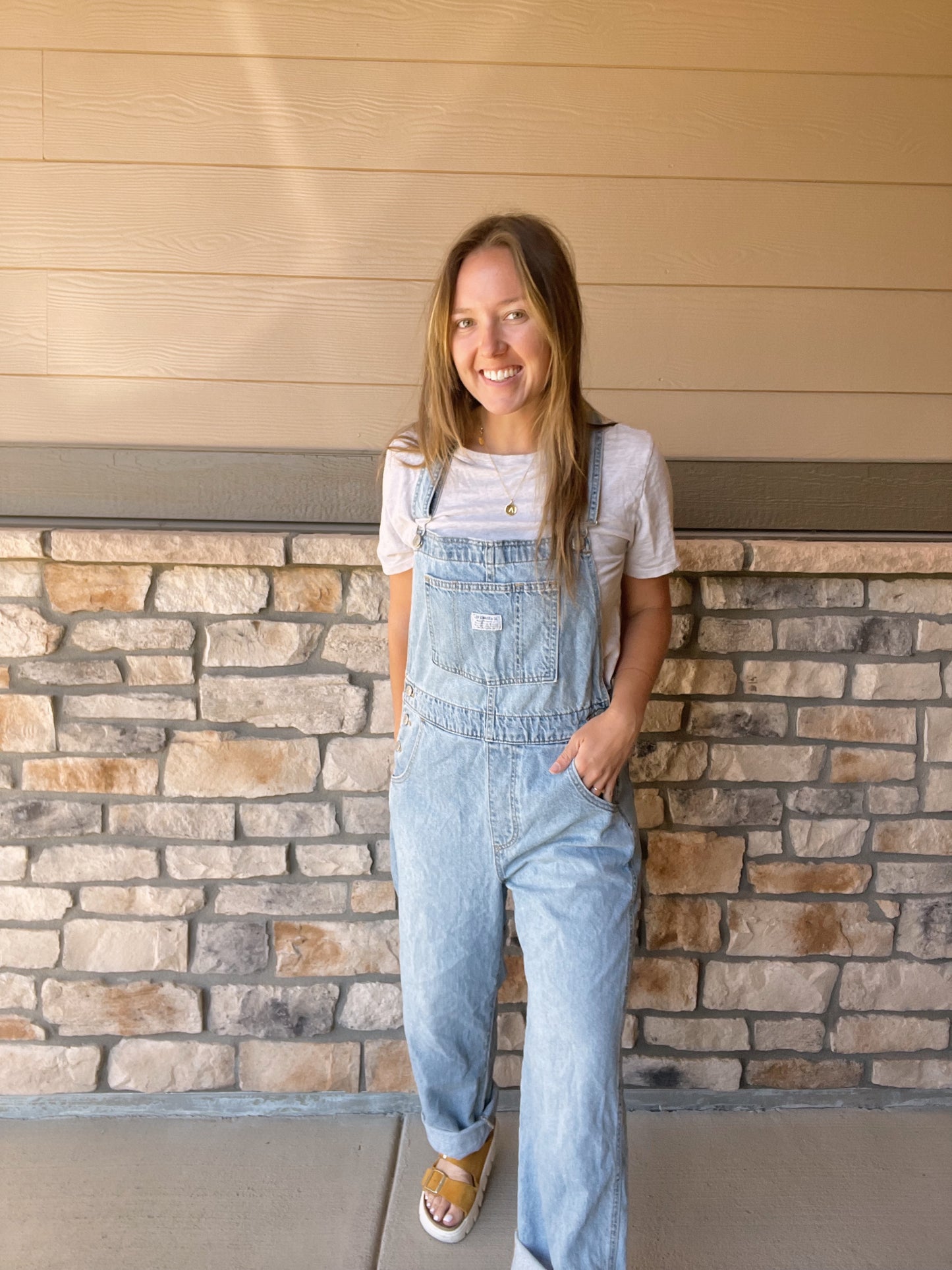 Levi's Denim Overalls (M)