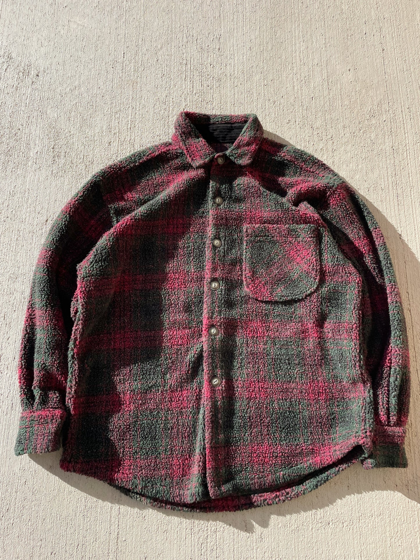 Vintage True Grit Fleece Button Down - AS IS (L)