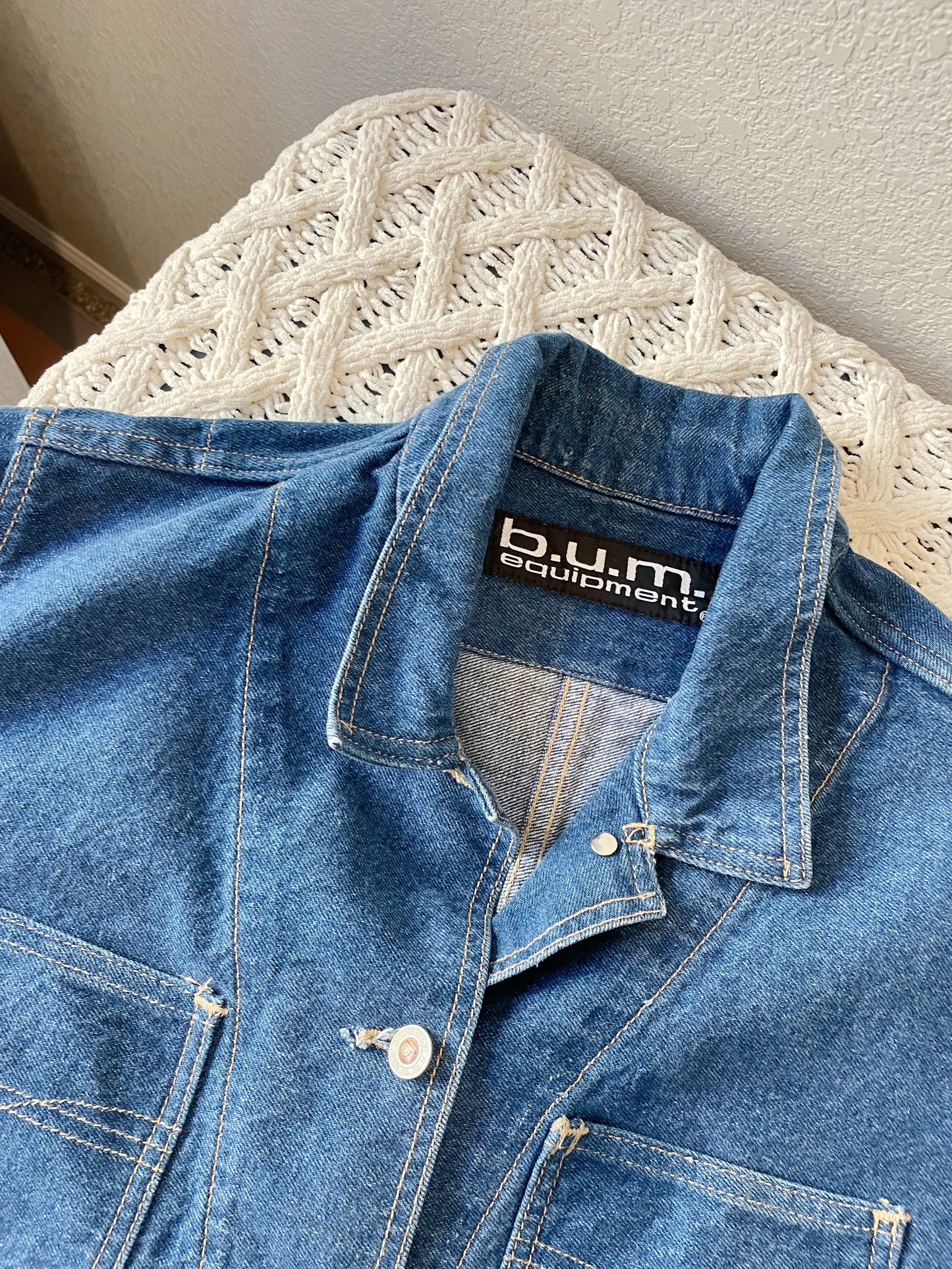 Vintage B.U.M. Denim Jacket (L)