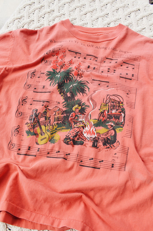 Vintage Campfire Song Tee (L)