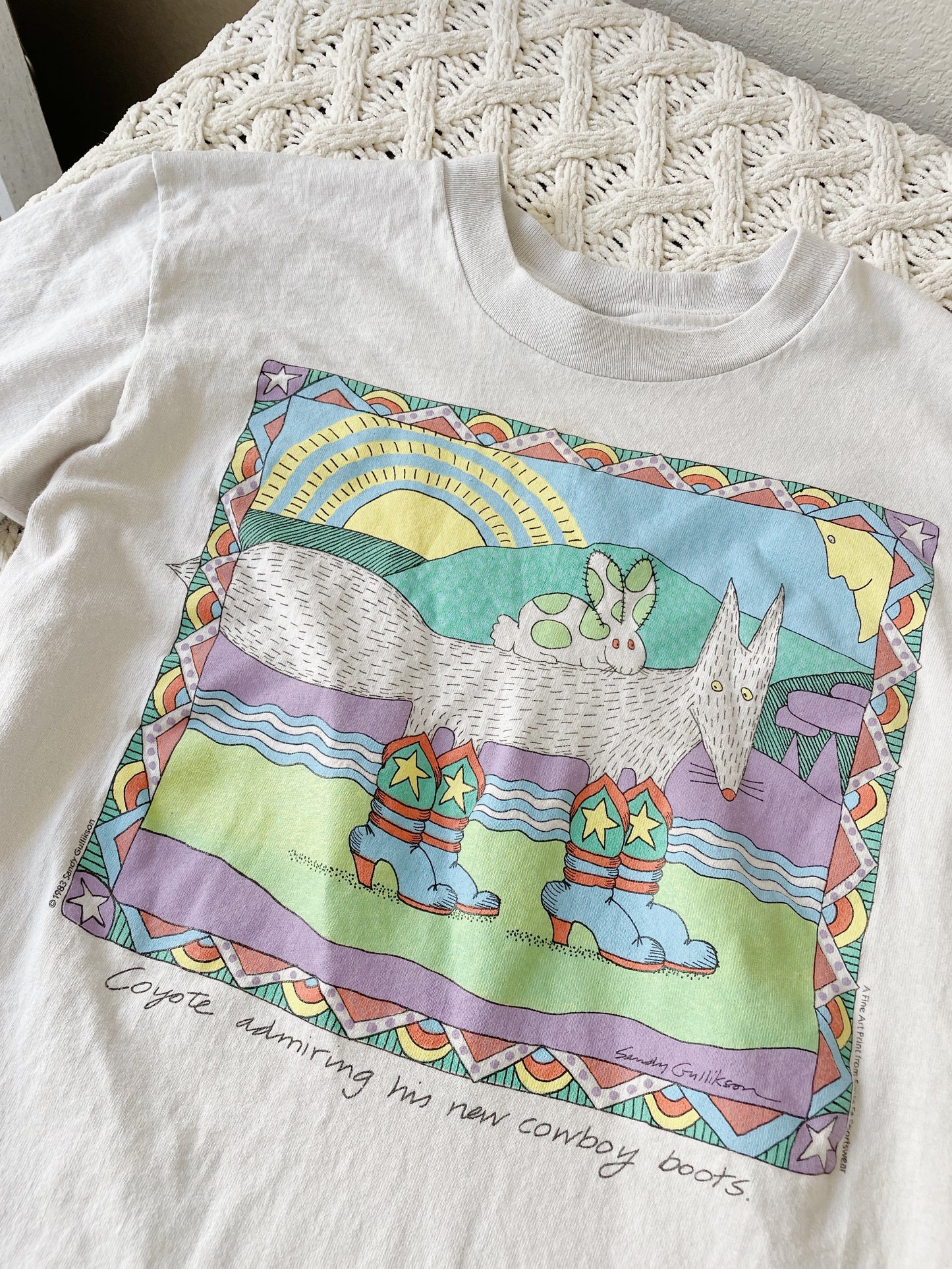 Vintage 1983 Coyote Tee (S/M)