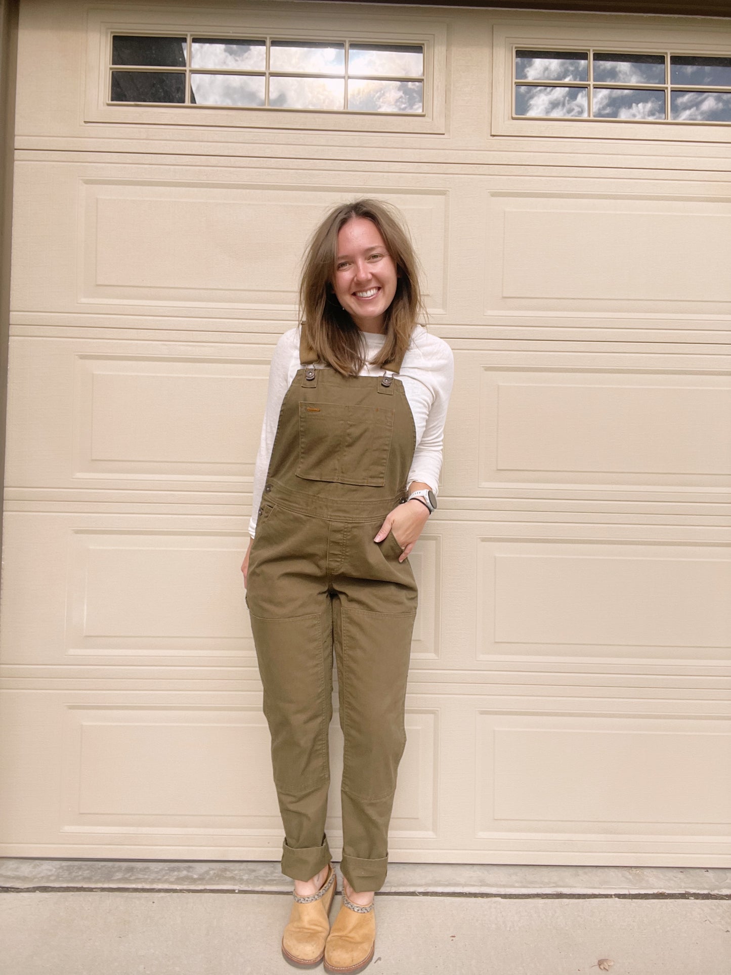 REI Double Knee Trailsmith Overalls (Women's 6/8)