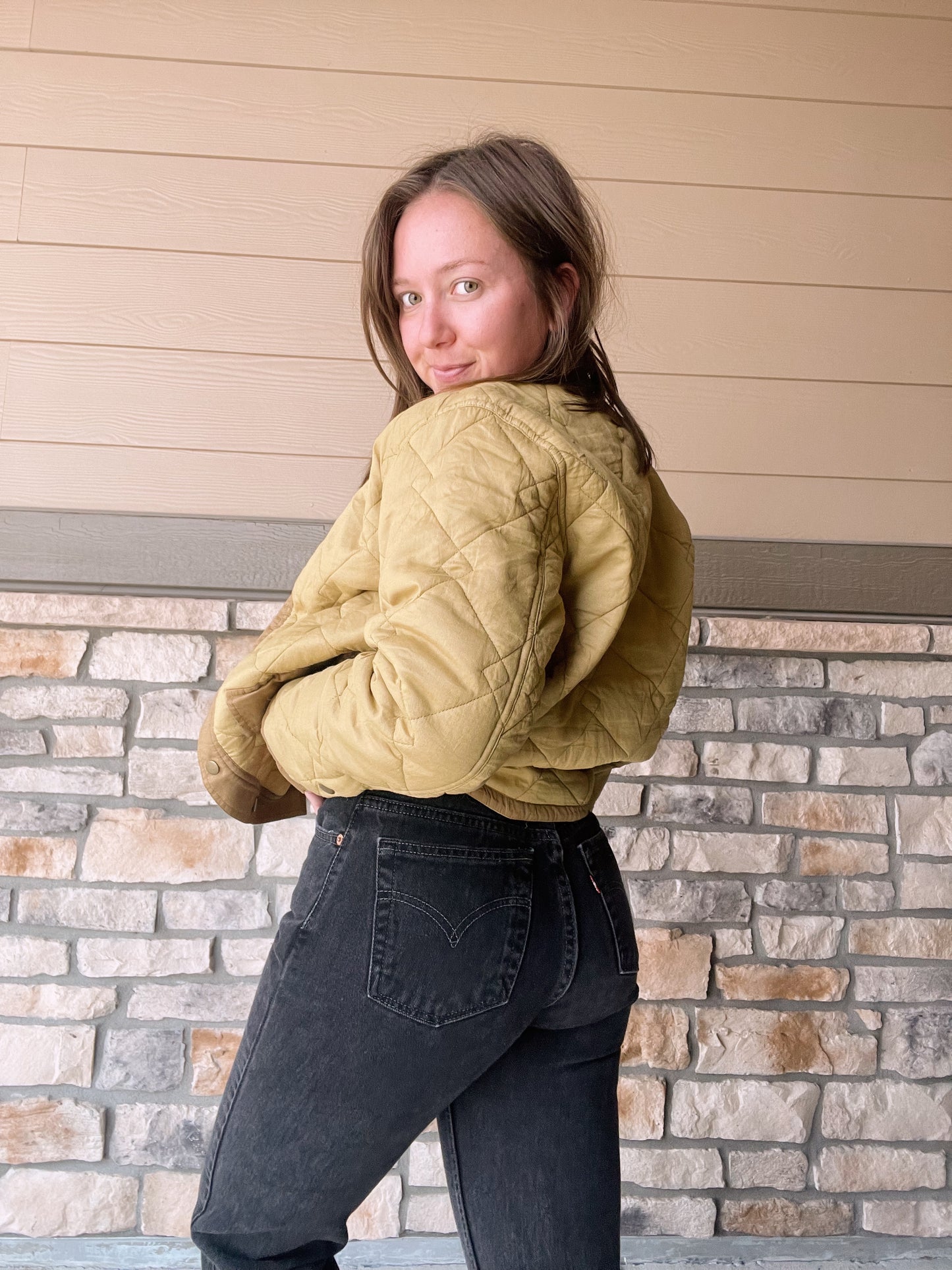 Vintage 1998 Levi's Black Denim Jeans (27)