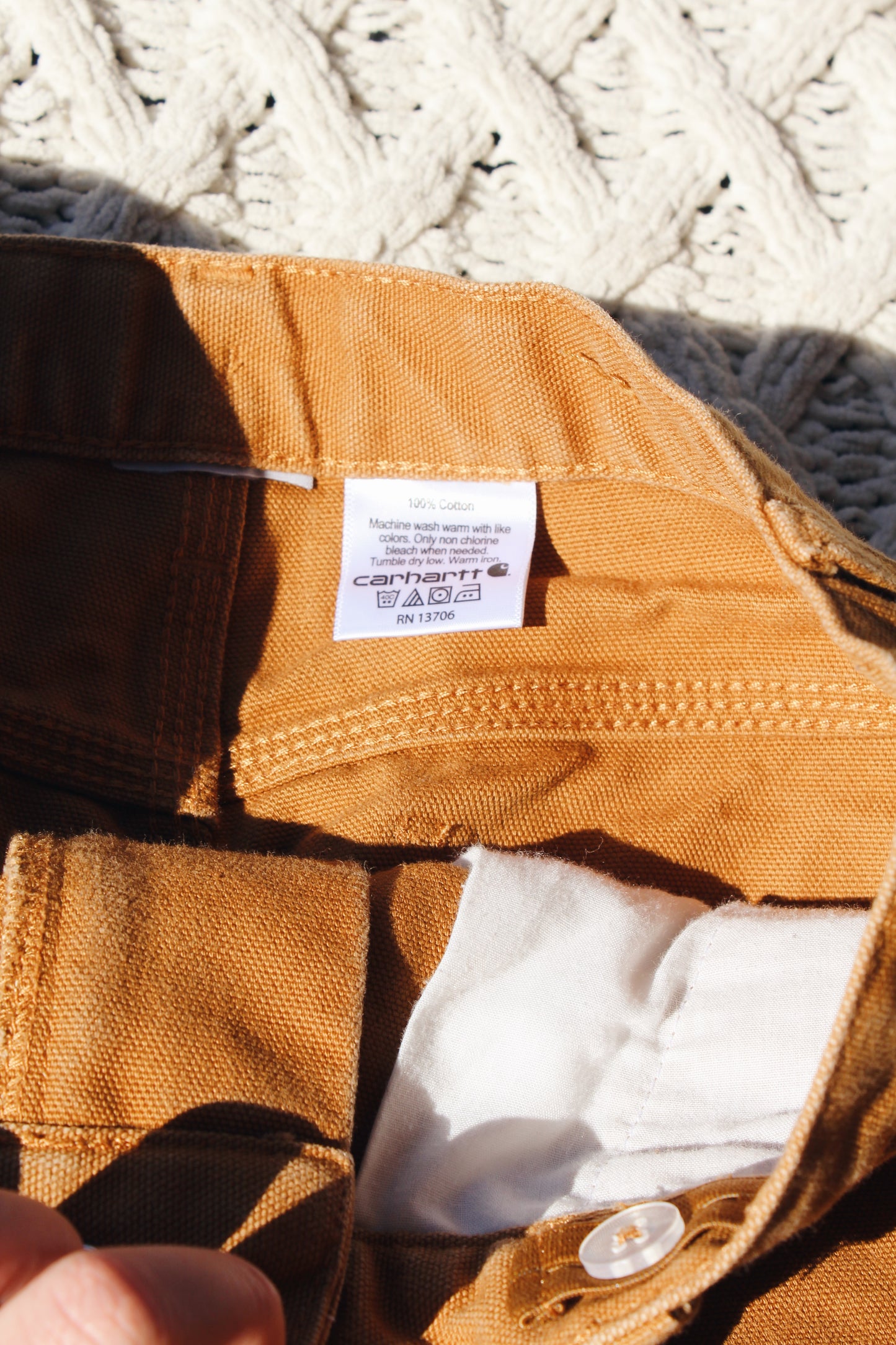 Carhartt Brown Canvas Pants (28)