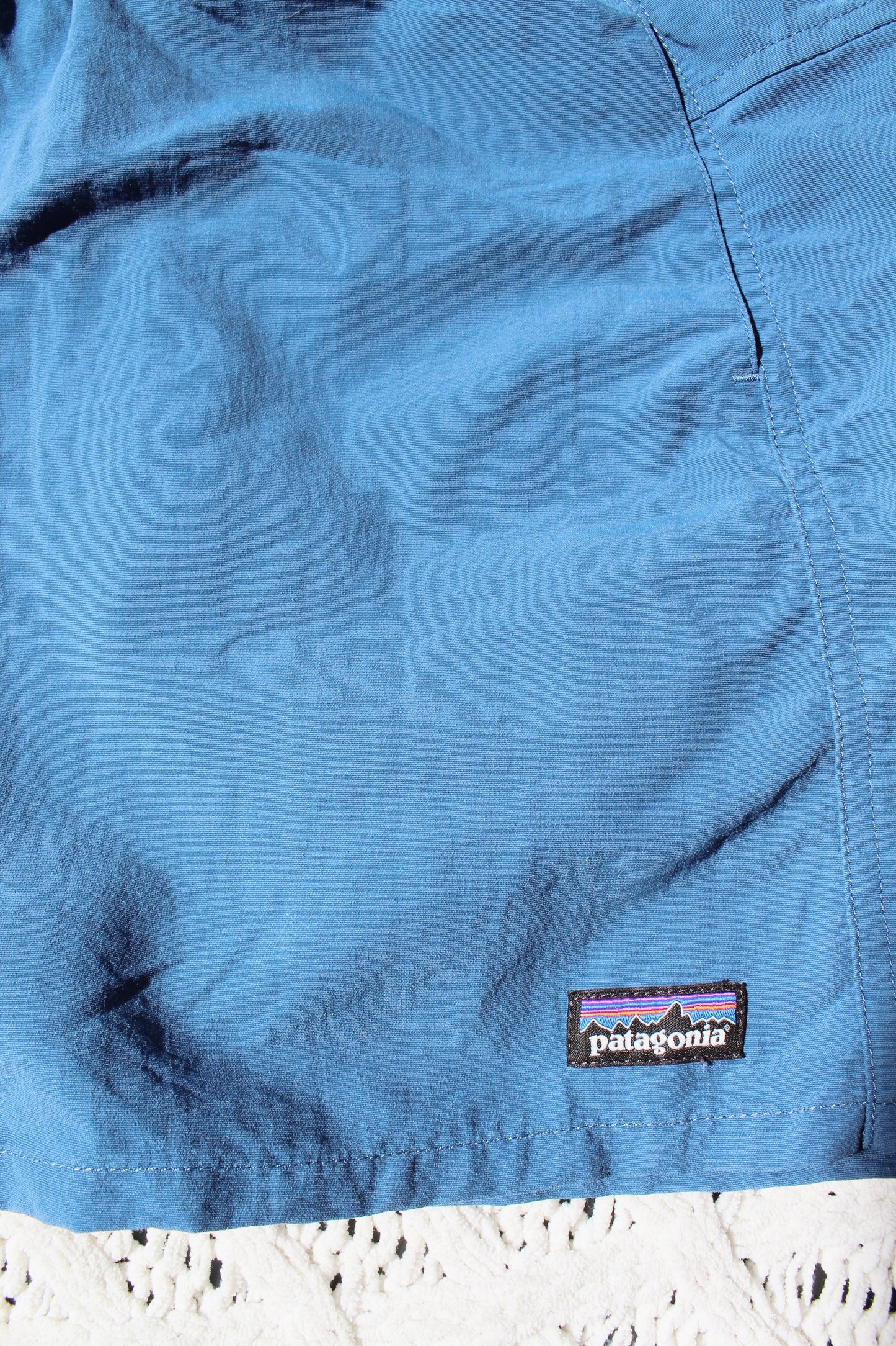 Patagonia Blue Baggies (L)