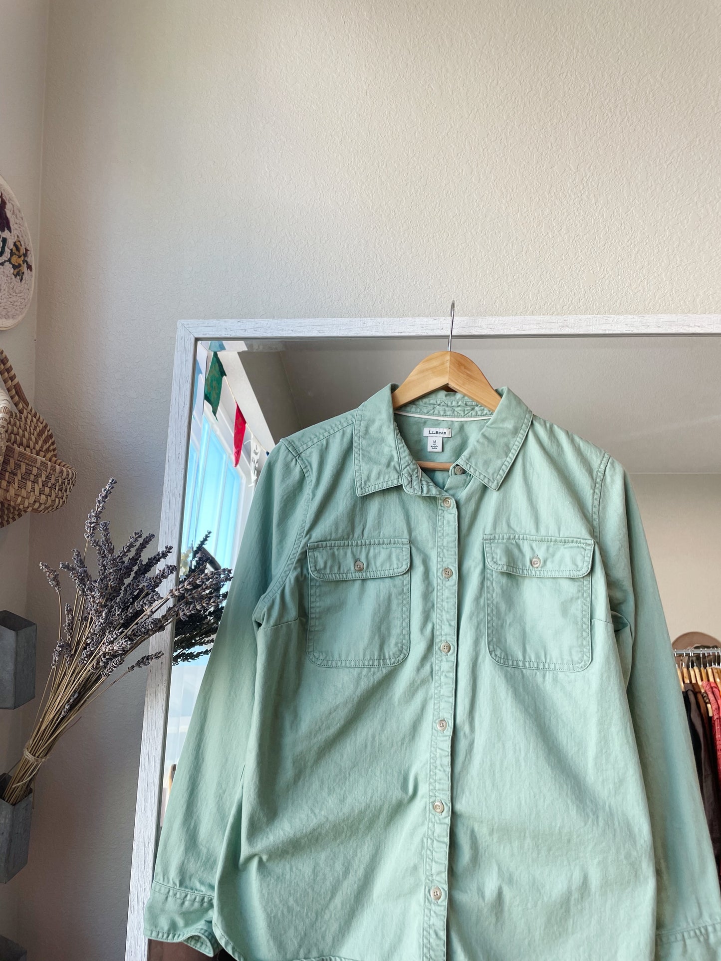 LL Bean Button Down (Women's M)