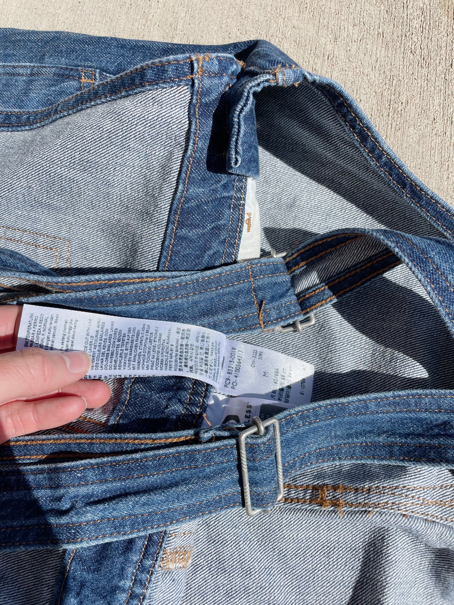 Levi's Denim Overalls (M)