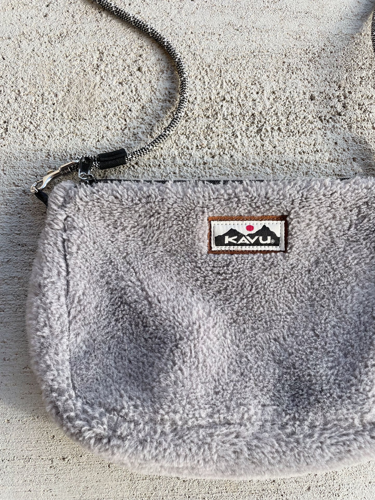 KAVU Fleece Purse