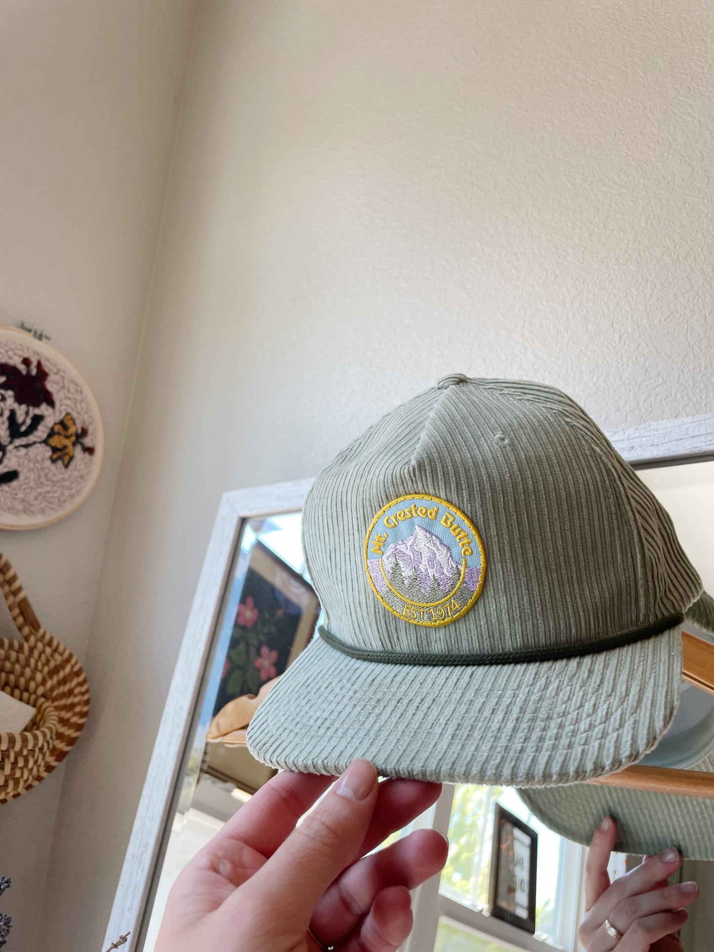 Crested Butte CO Corduroy Hat