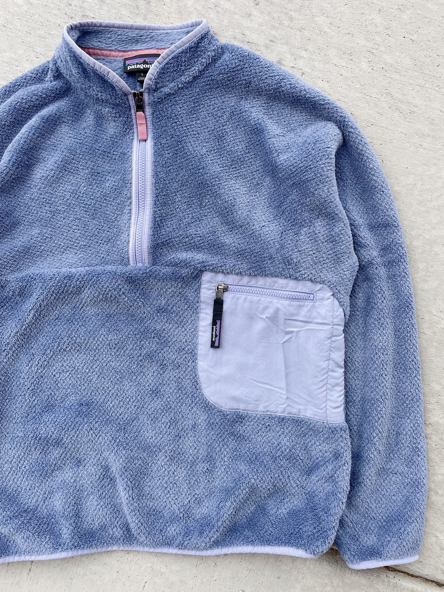 Patagonia Periwinkle Fleece (L)
