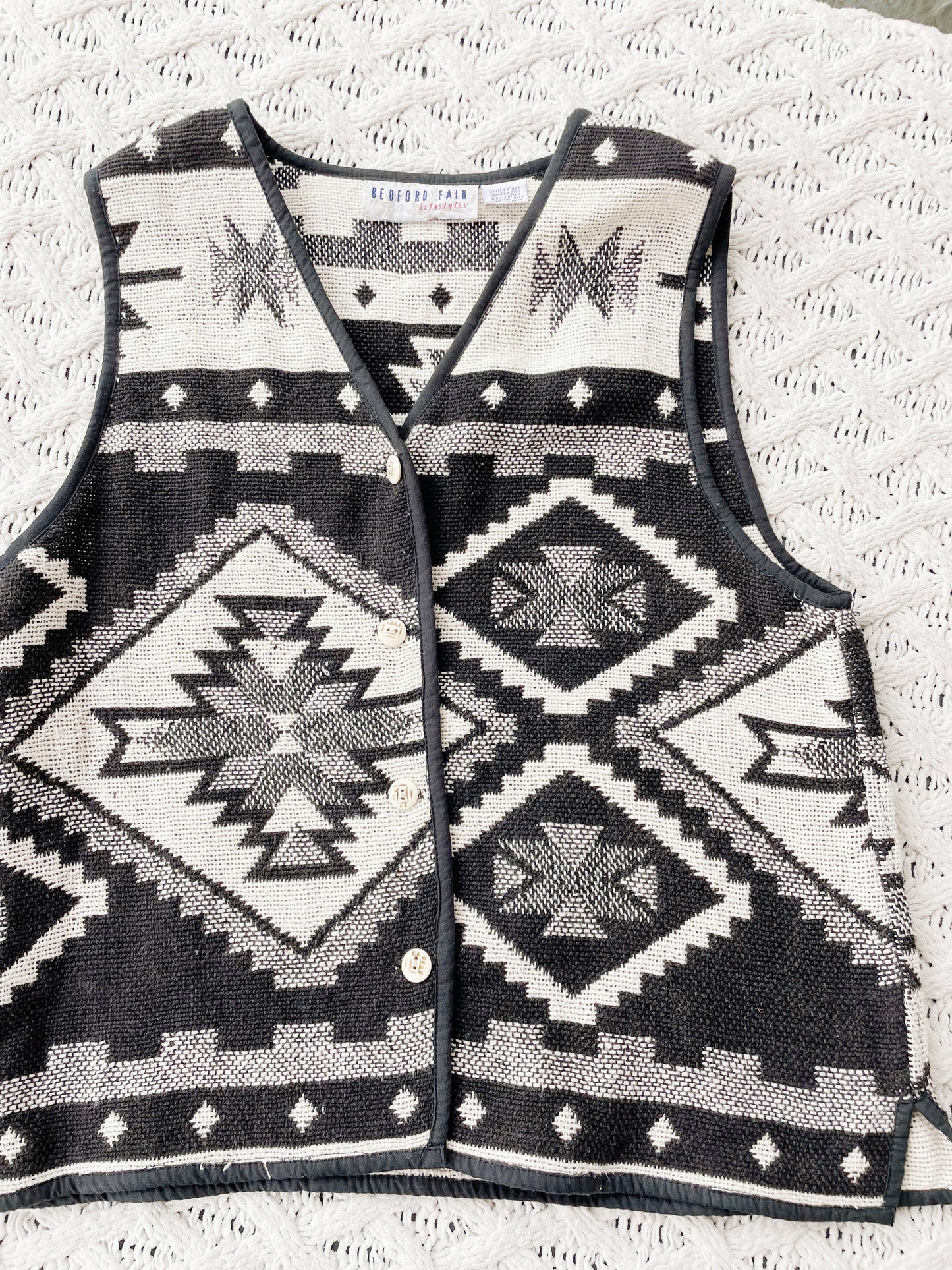 Vintage Aztec Vest (M/L)