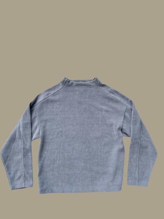 Madewell Jacquard Funnel Neck Top - NEW (XS/S)