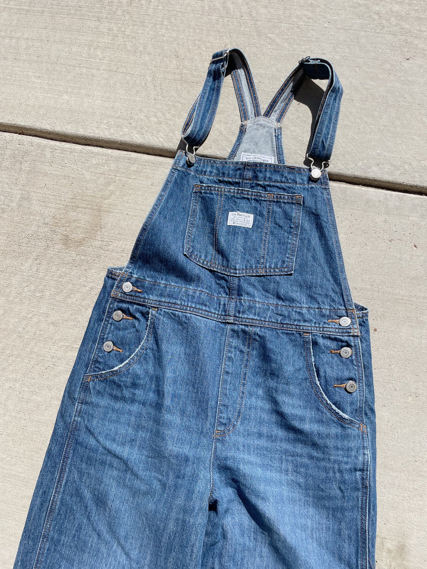 Levi's Denim Overalls (M)