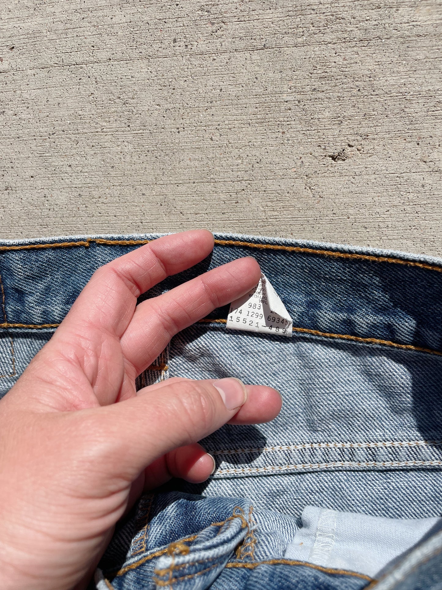Vintage 1999 Levi's 512 Denim Jeans (26)