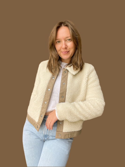 Madewell Sherpa Jacket (S)