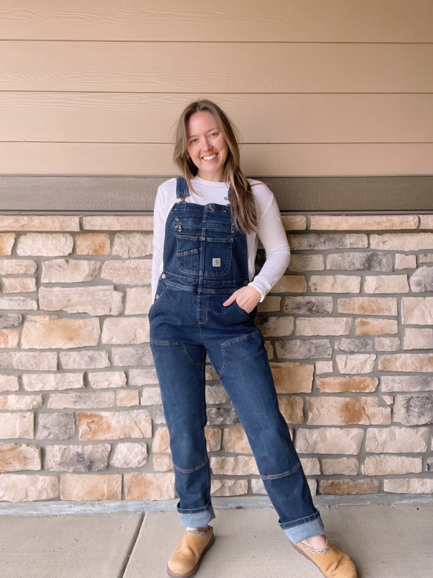 Carhartt Double Knee Overalls (S/M)