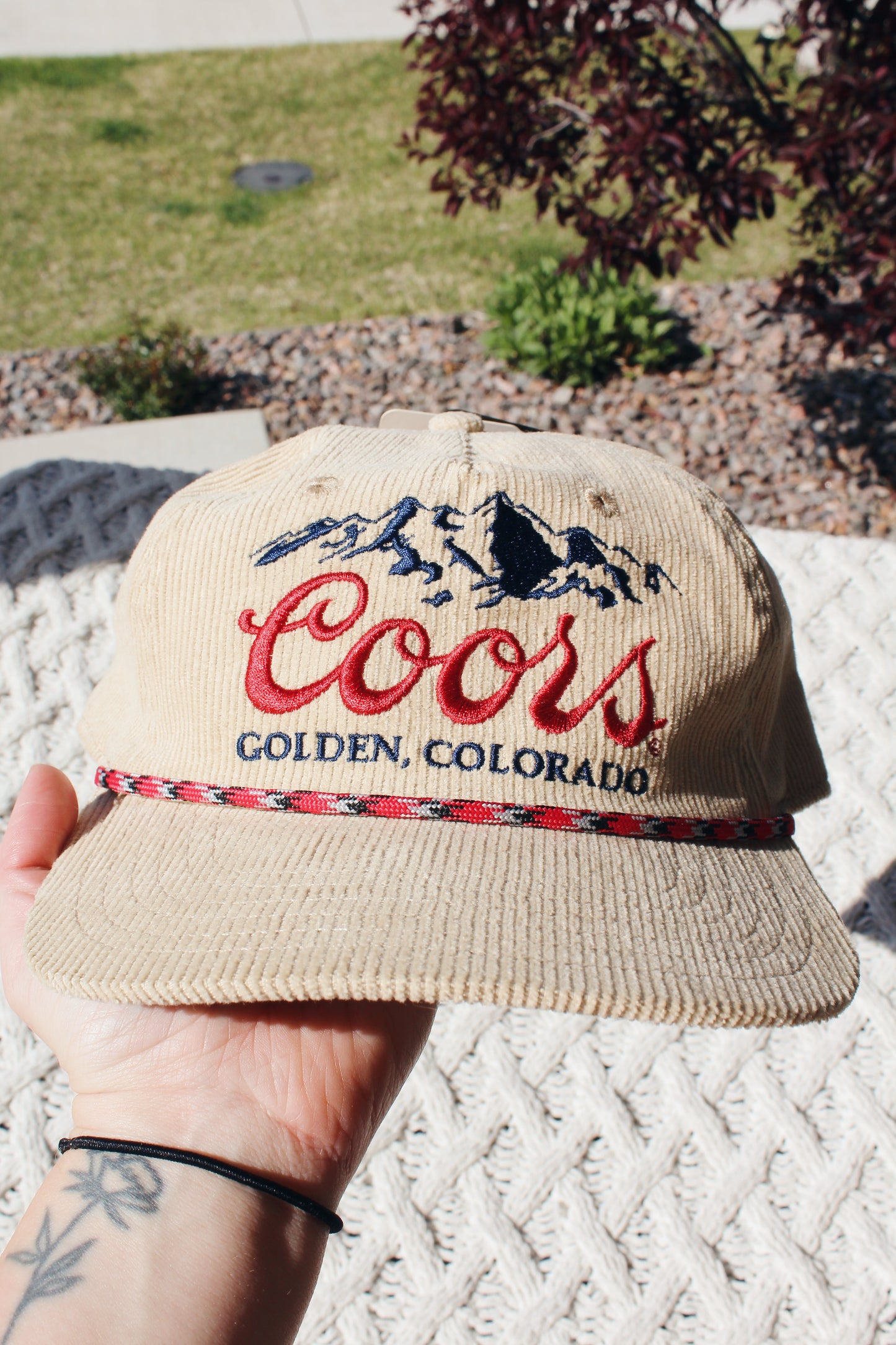 Coors Corduroy Hat - NEW