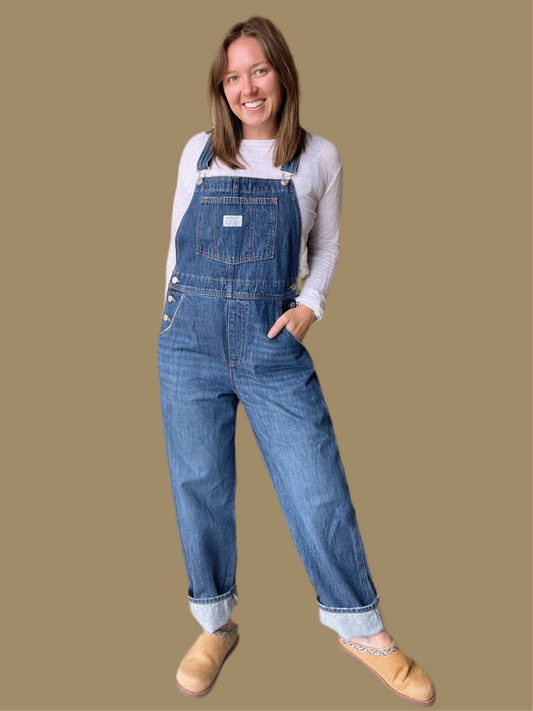 Levi's Denim Overalls (M)