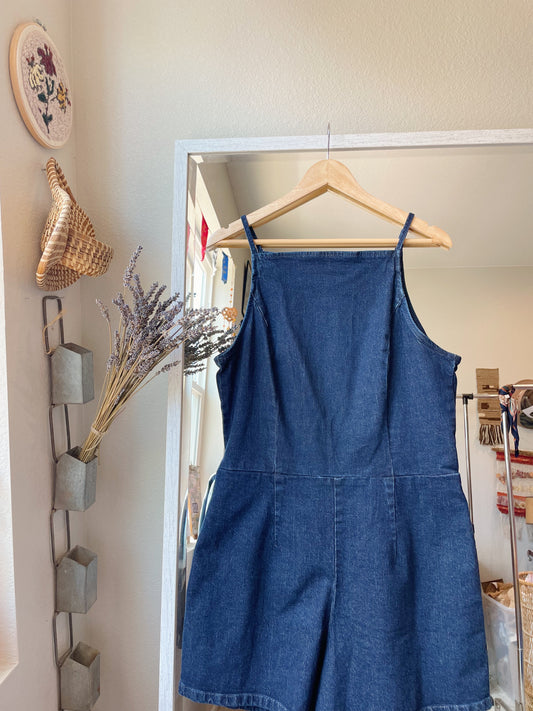 A&F Denim Romper - NEW (LT)