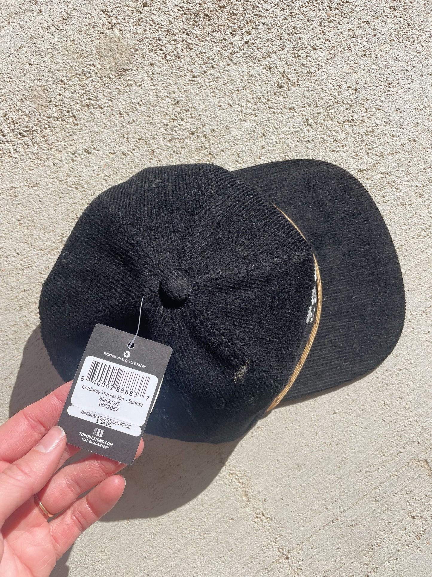 Topo Designs Corduroy Hat - NEW