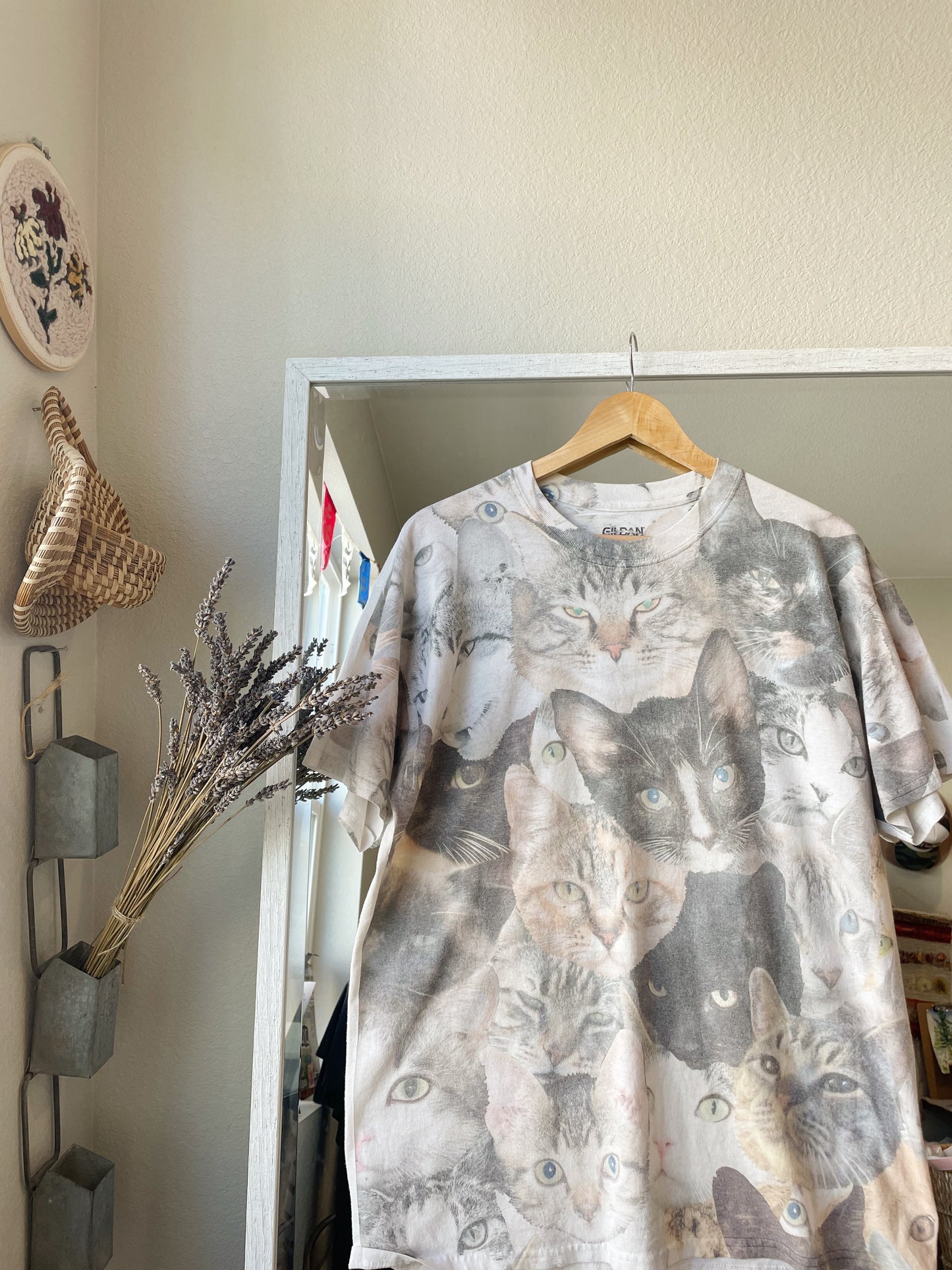 AOP Cats Tee (L)