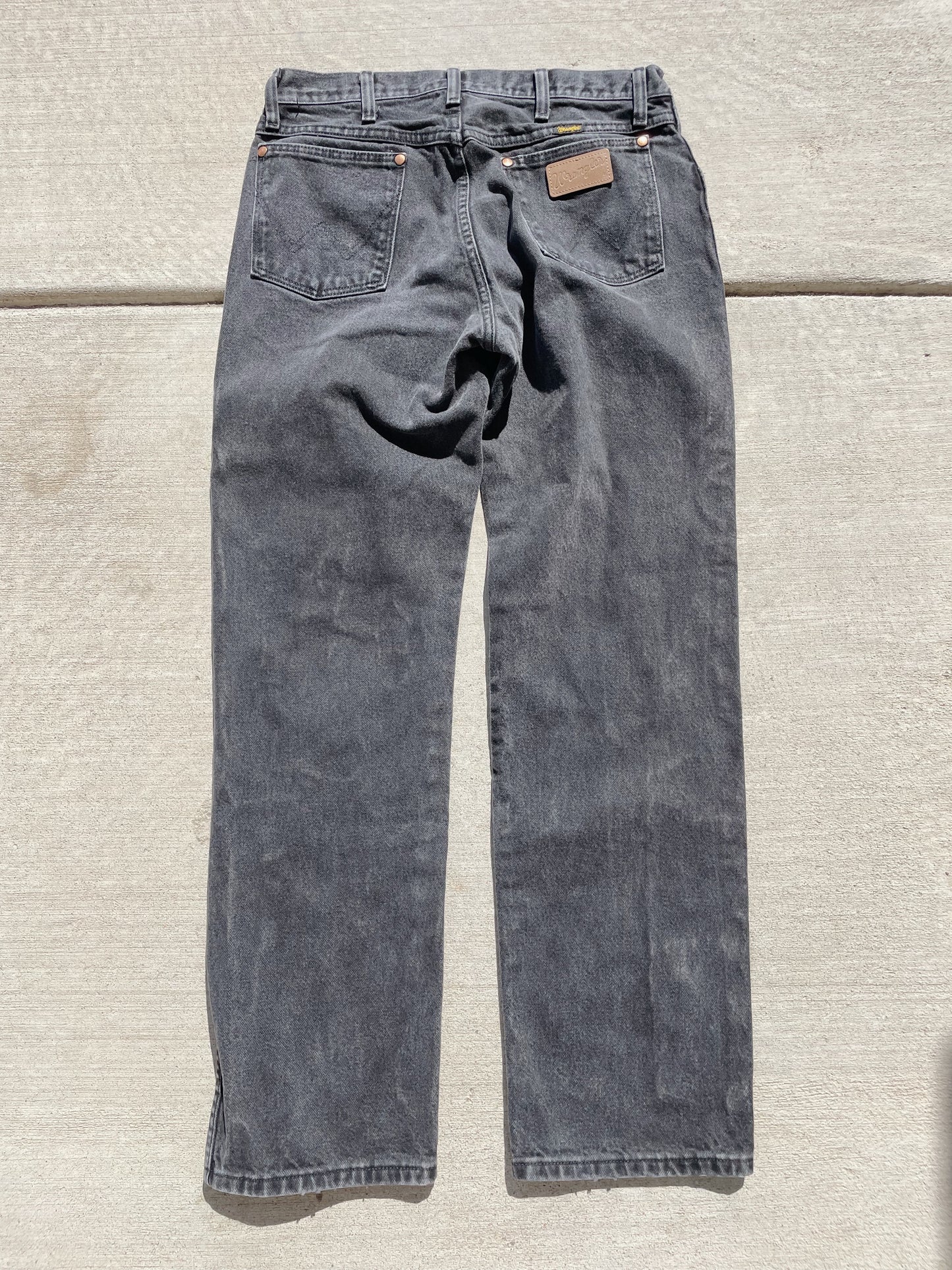 Vintage Wrangler Black Denim Jeans (31)