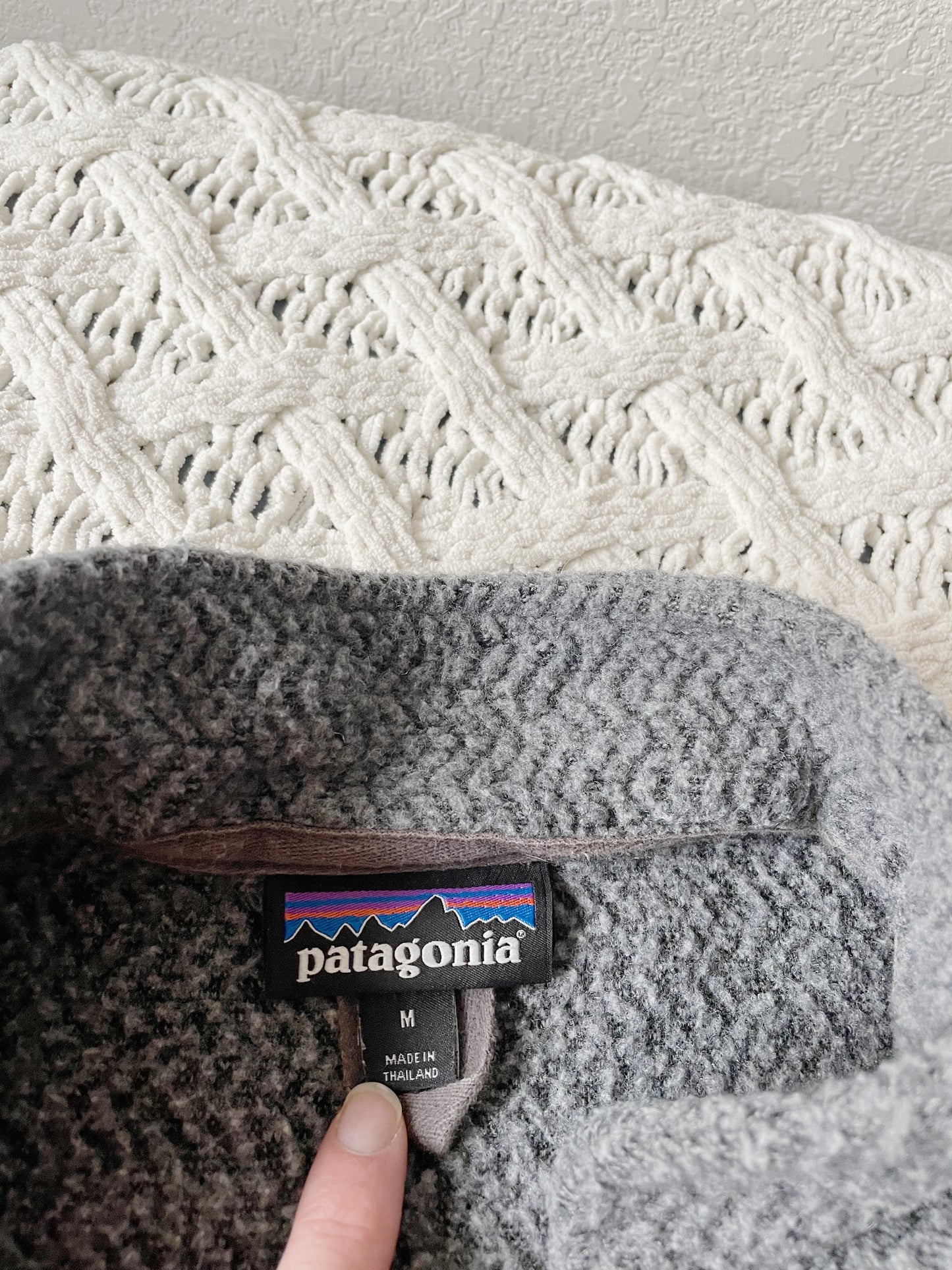 Patagonia Wool Blend 1/4 Zip (M)