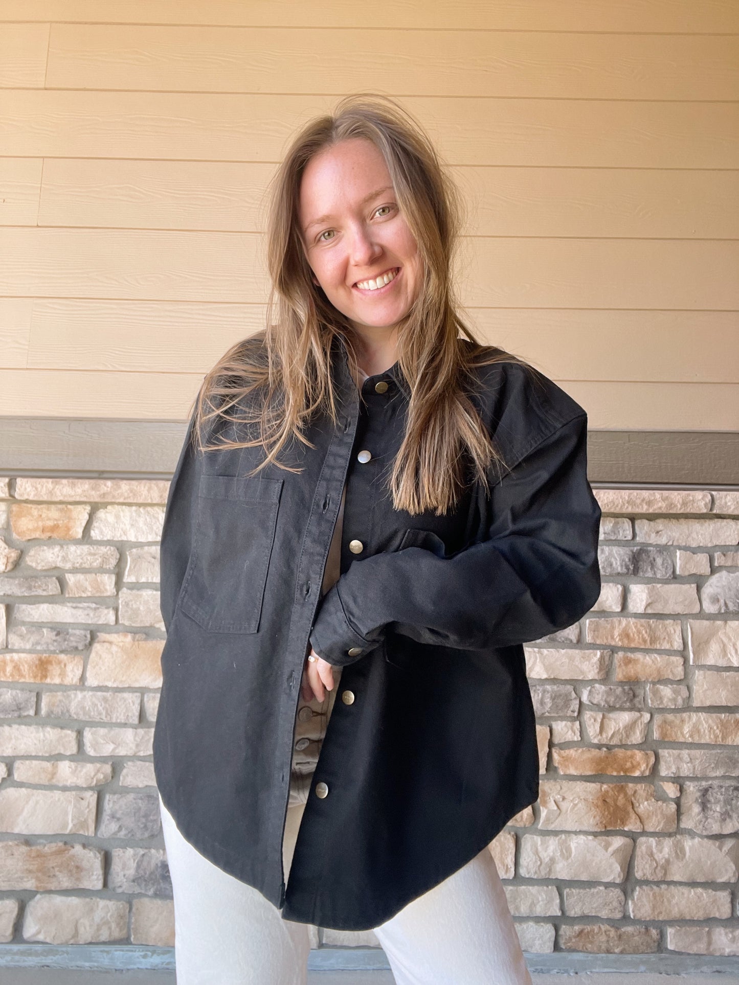 Carhartt Black Canvas Jacket - NEW (XXL)
