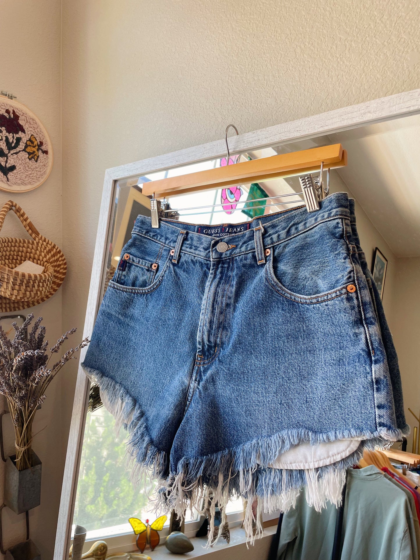 Vintage Guess Made in USA Denim Shorts (29)