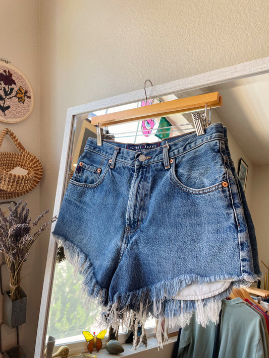 Vintage Guess Made in USA Denim Shorts (29)