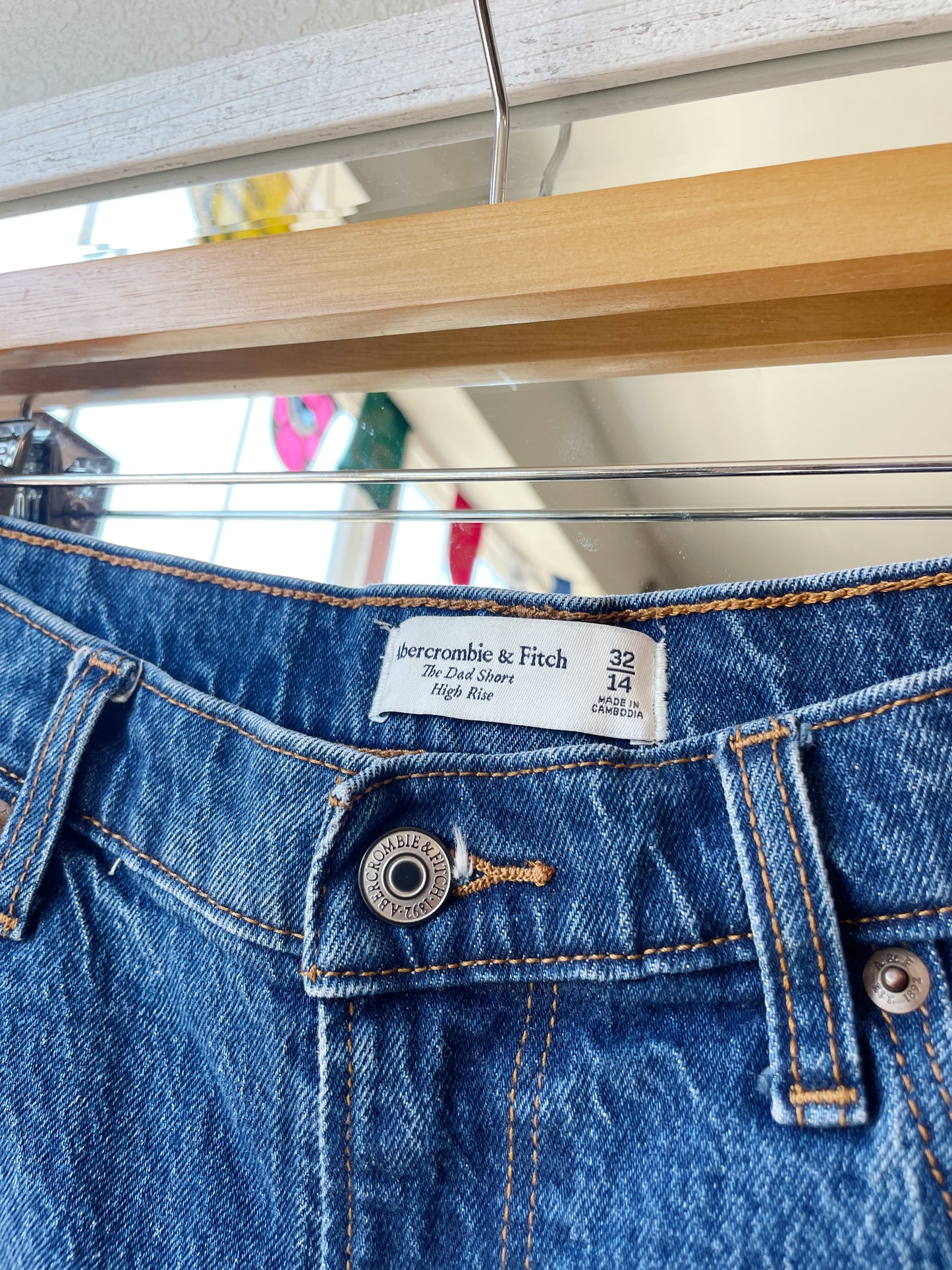 A&F Denim Shorts (33)
