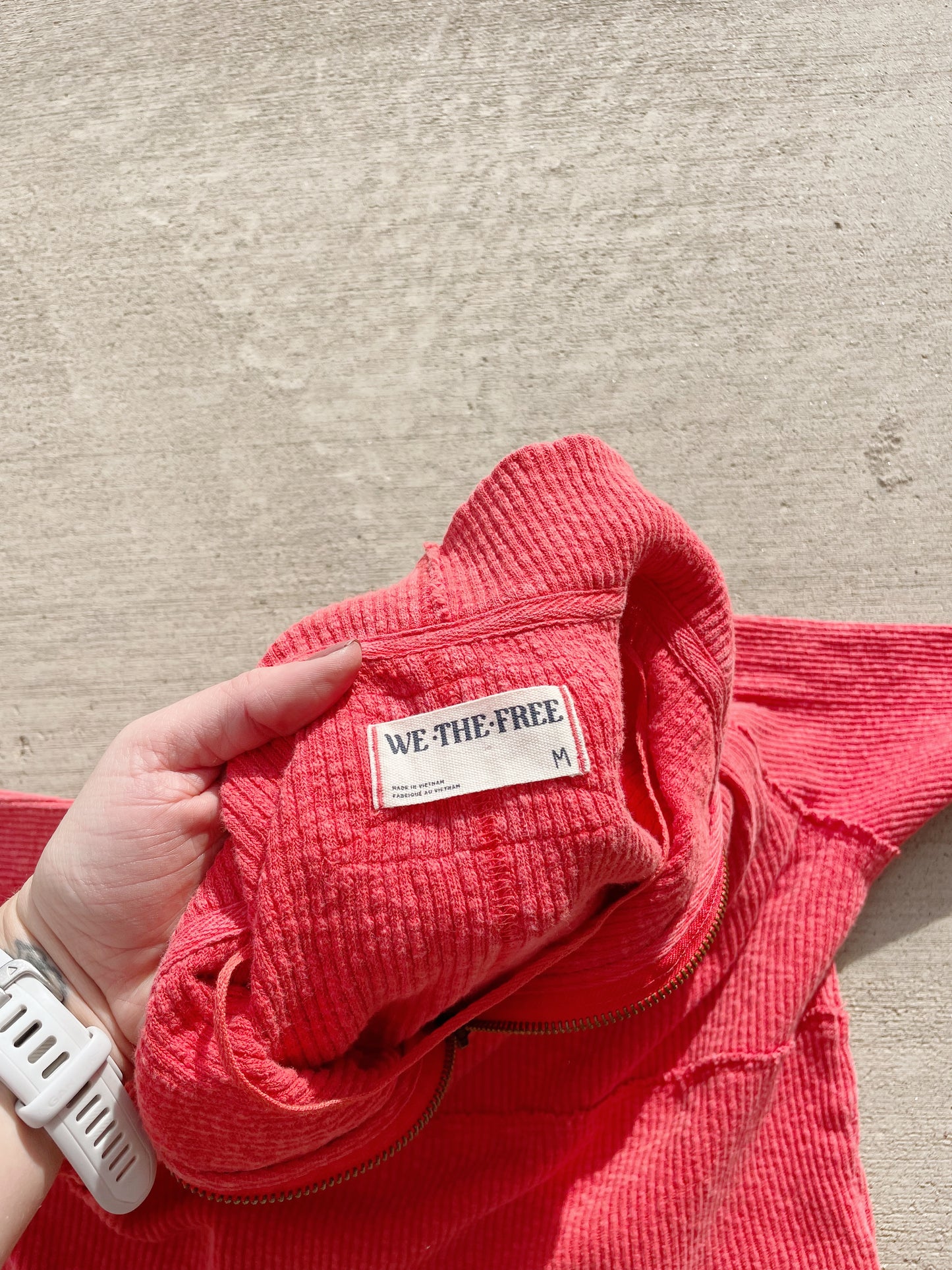 Free People Midnight 1/4 Zip (M)