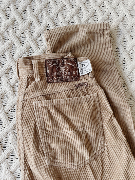 Vintage Lucky Brand Corduroy Button Fly Pants (4/6)