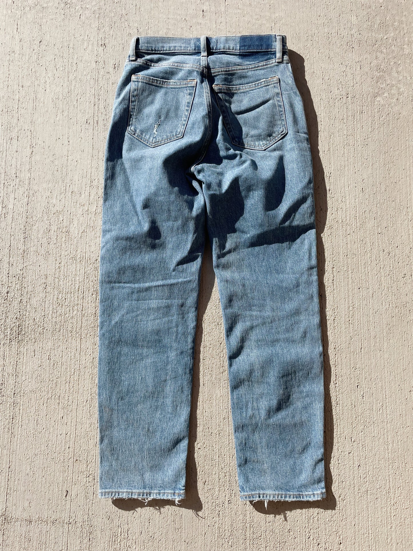 A&F Double Knee Denim Pants (27)