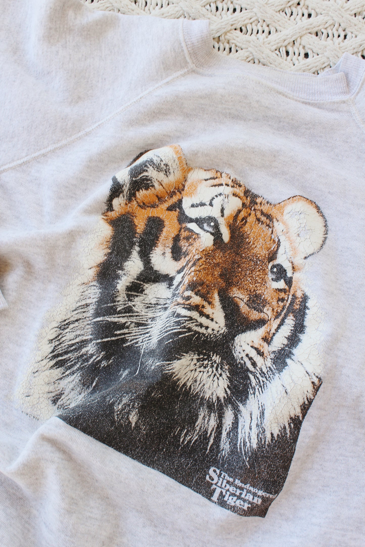 Vintage Tiger Crewneck (XL)