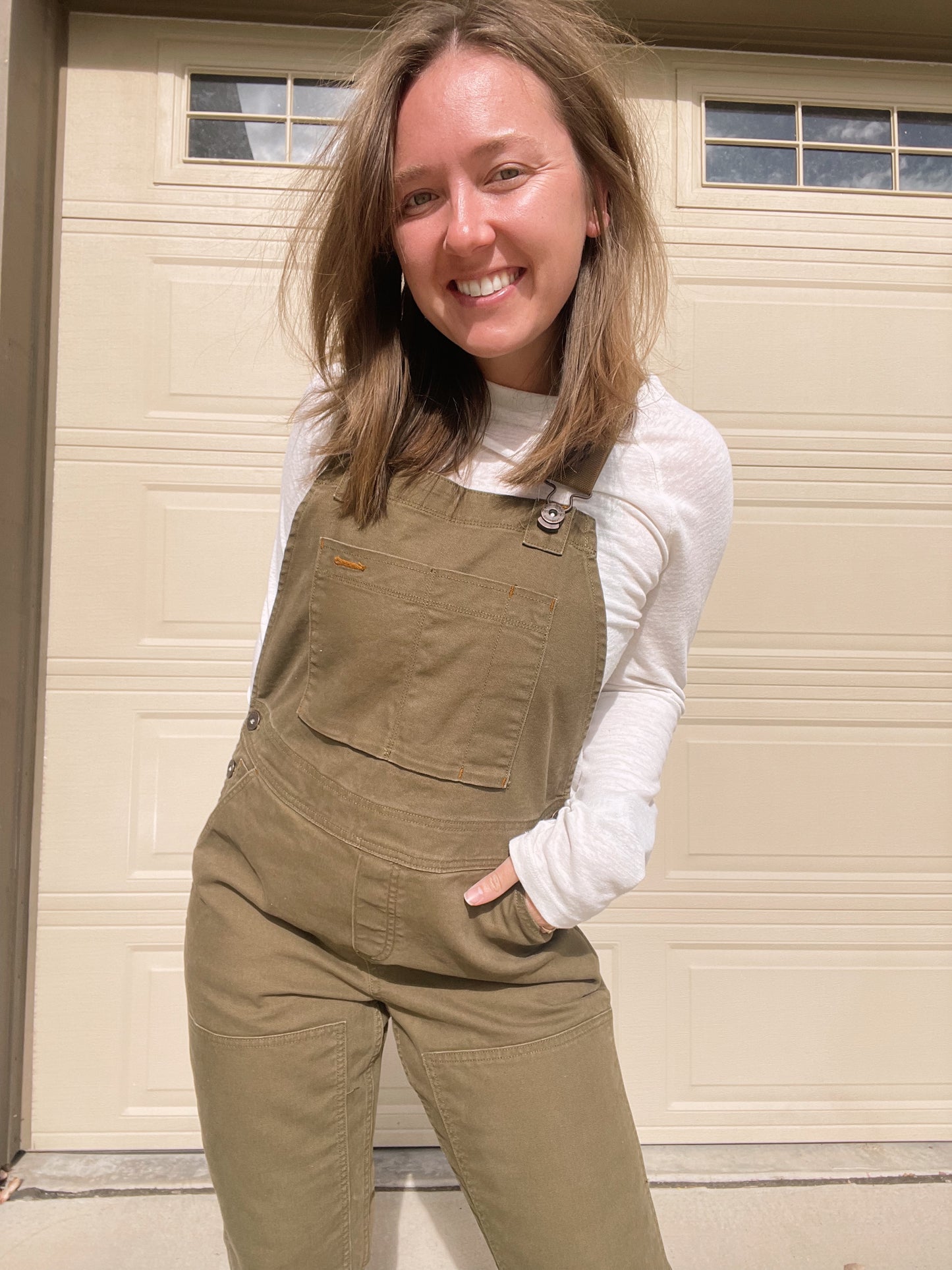 REI Double Knee Trailsmith Overalls (Women's 6/8)