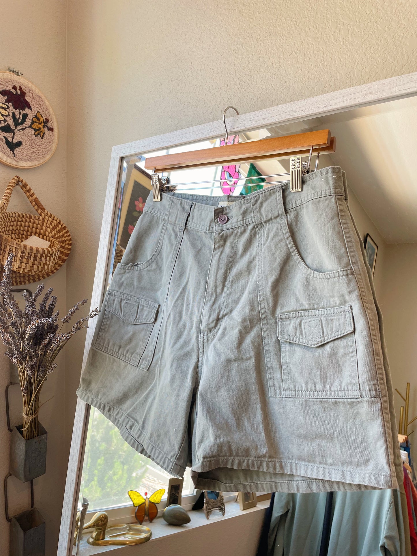 Vintage Faded Glory Carpenter Shorts (28)