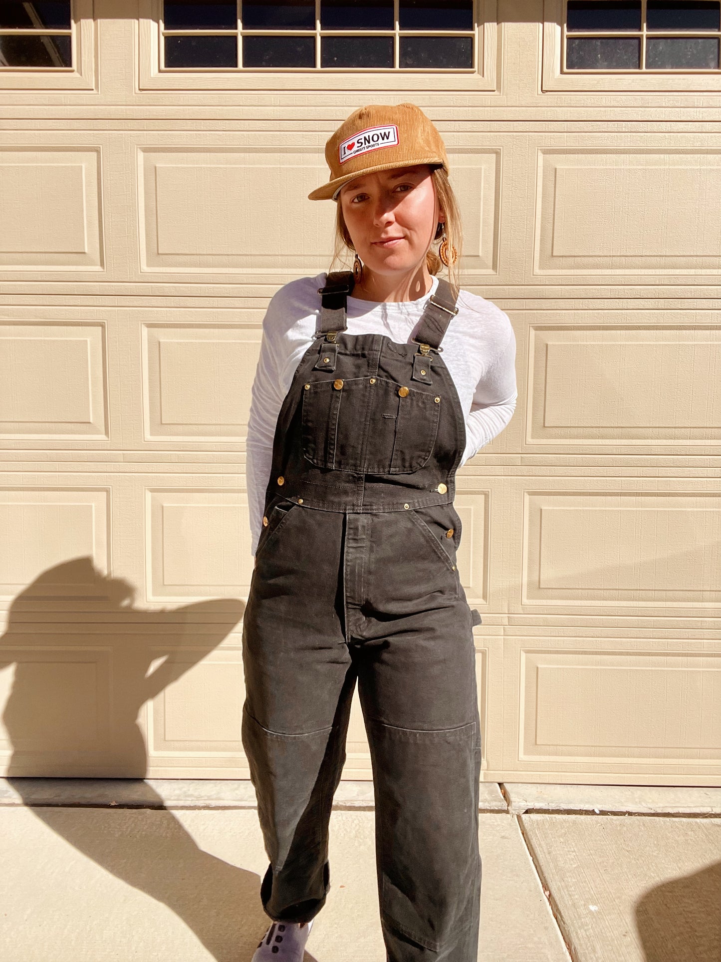 Carhartt Black Double Knee Overalls (S)