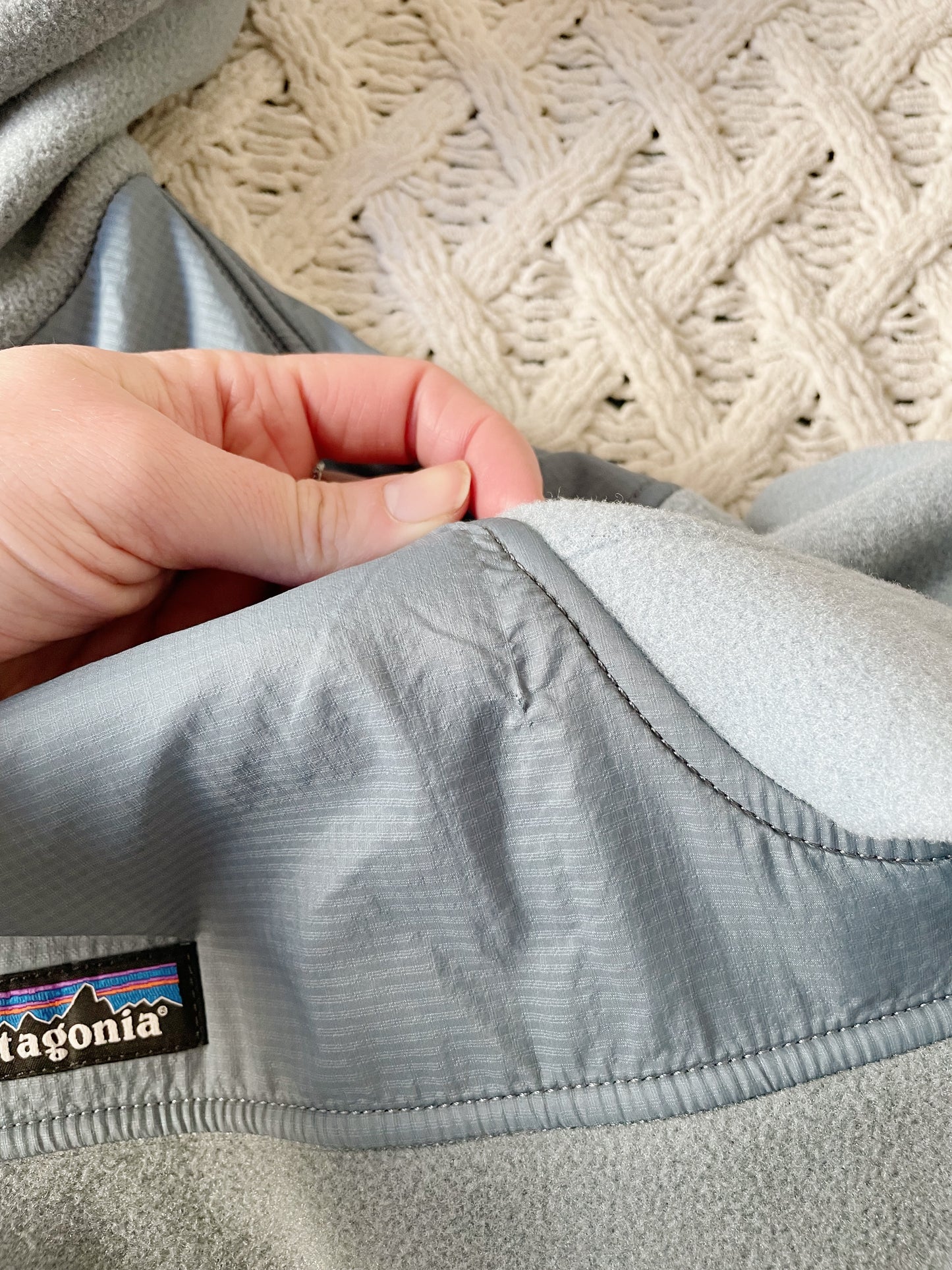 Patagonia Fleece Zip Up Hoodie (S)