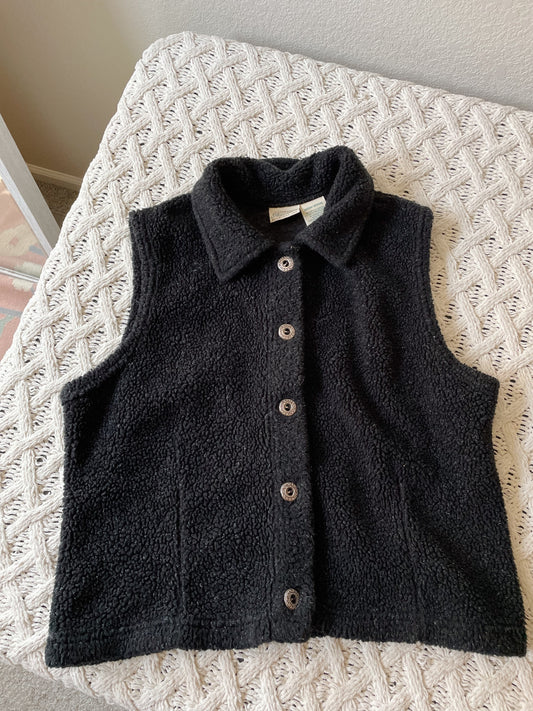 Vintage St. Johns Bay Fleece Vest (M)