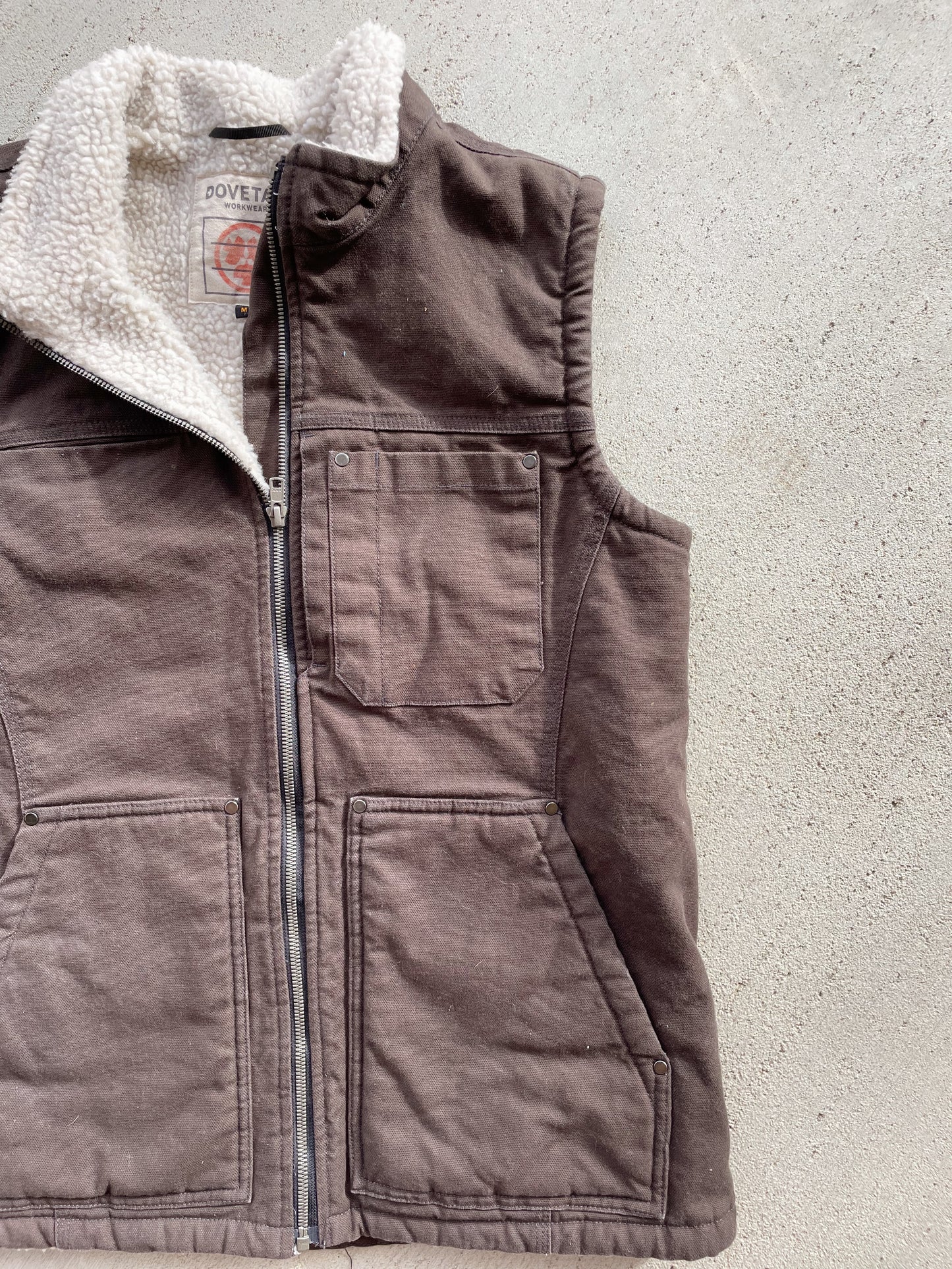 Dovetail Fleece Lined Vest (M)