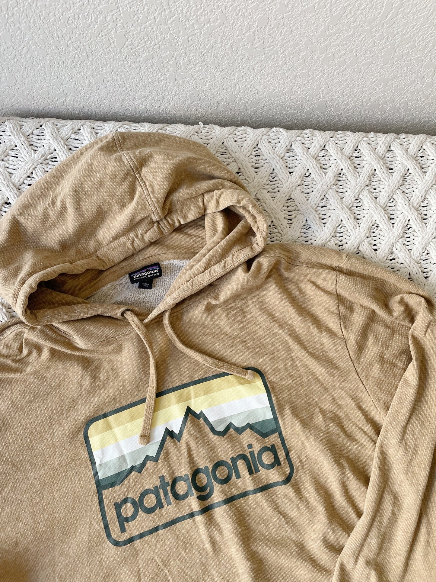 Patagonia Tan Hoodie (M)