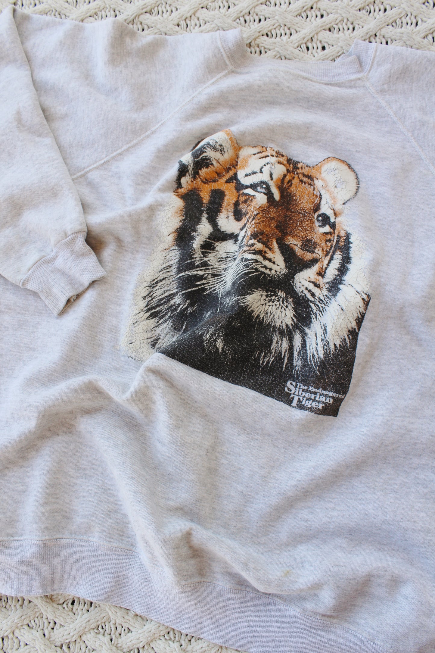 Vintage Tiger Crewneck (XL)