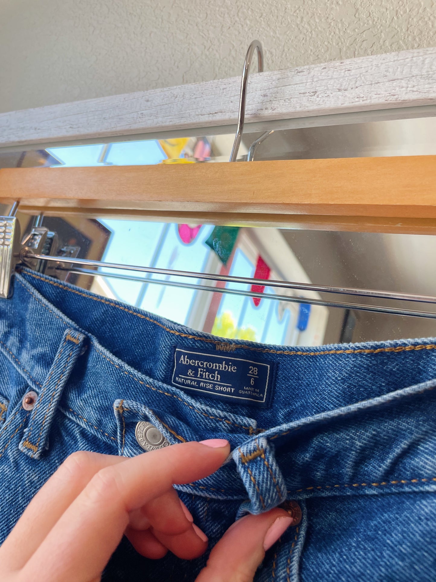 A&F Denim Shorts (28)