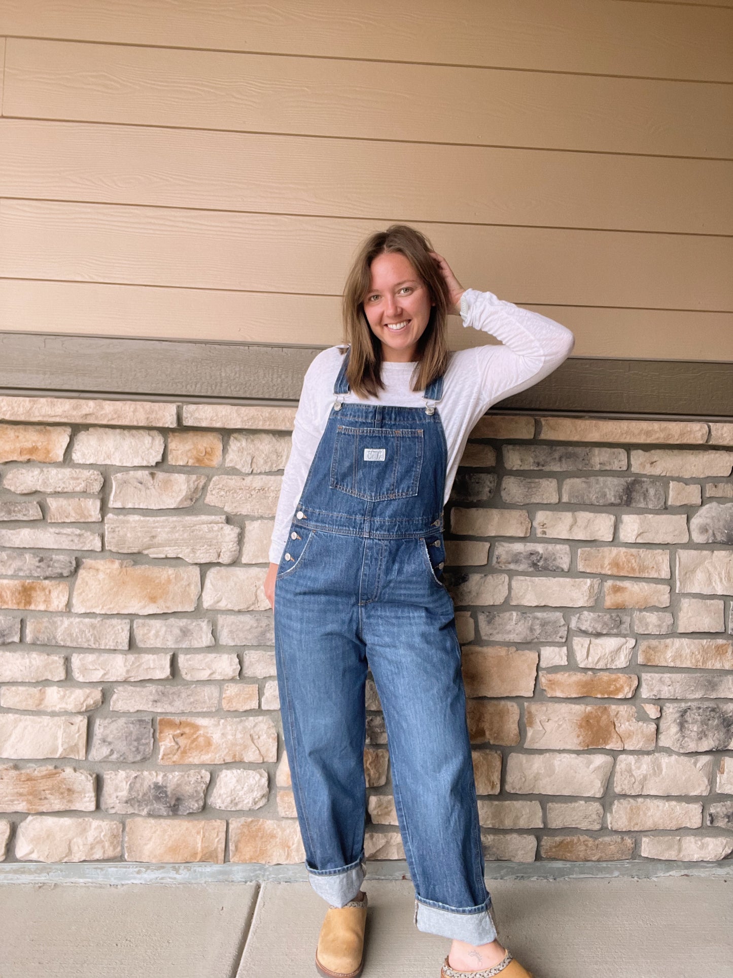 Levi's Denim Overalls (M)