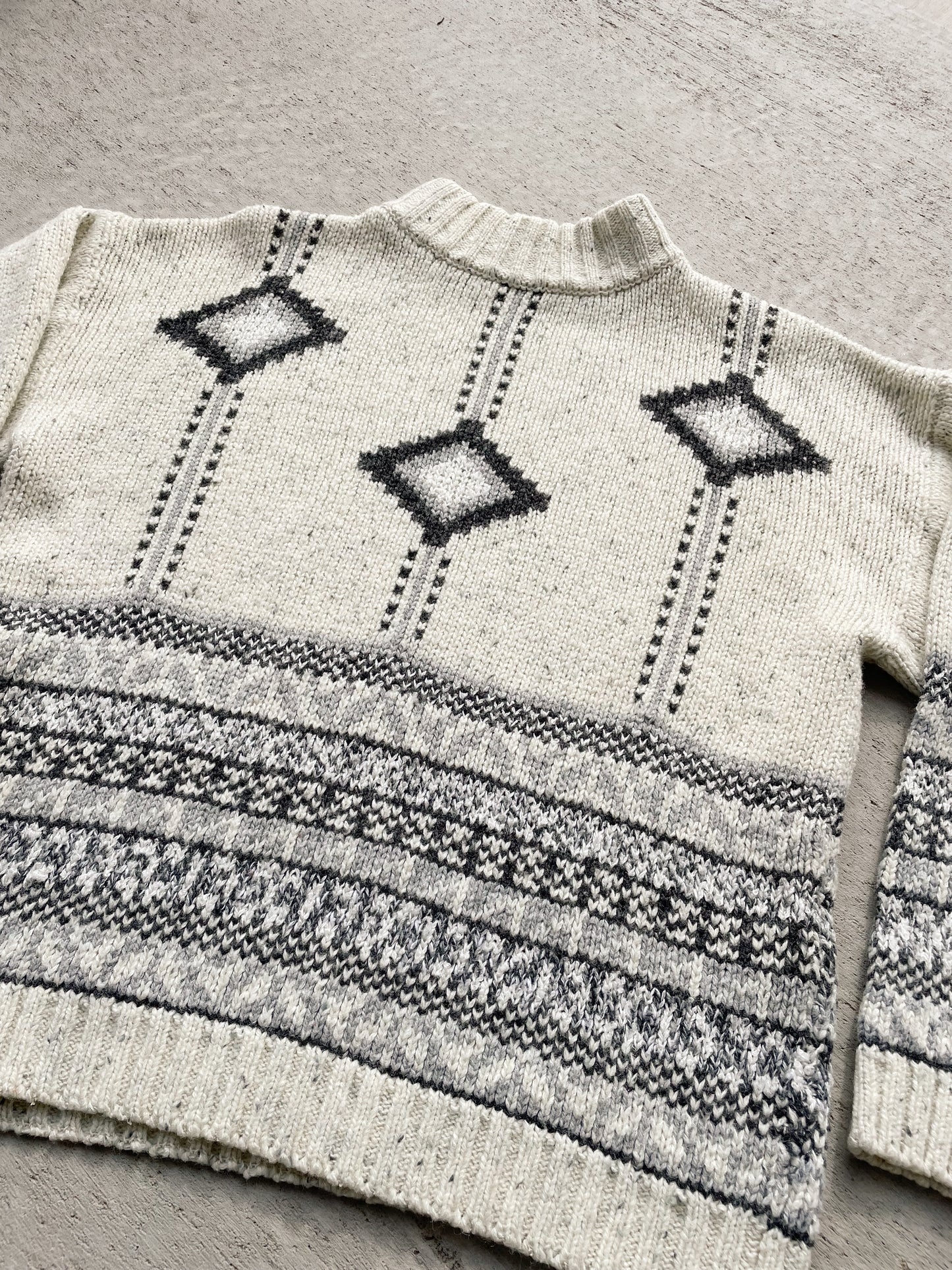 Vintage Sportables Wool Blend Sweater (L)