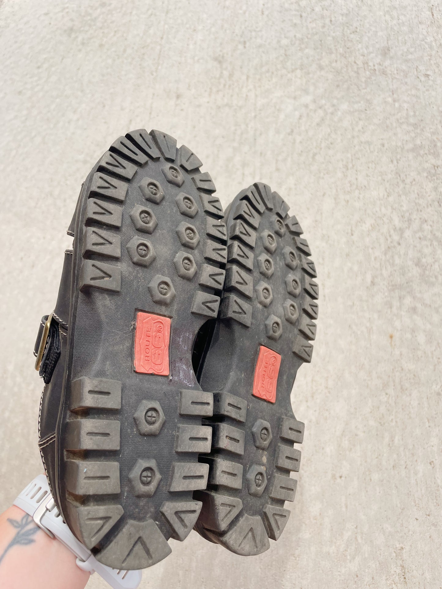Y2K Route 66 Sandals (Women's 7)