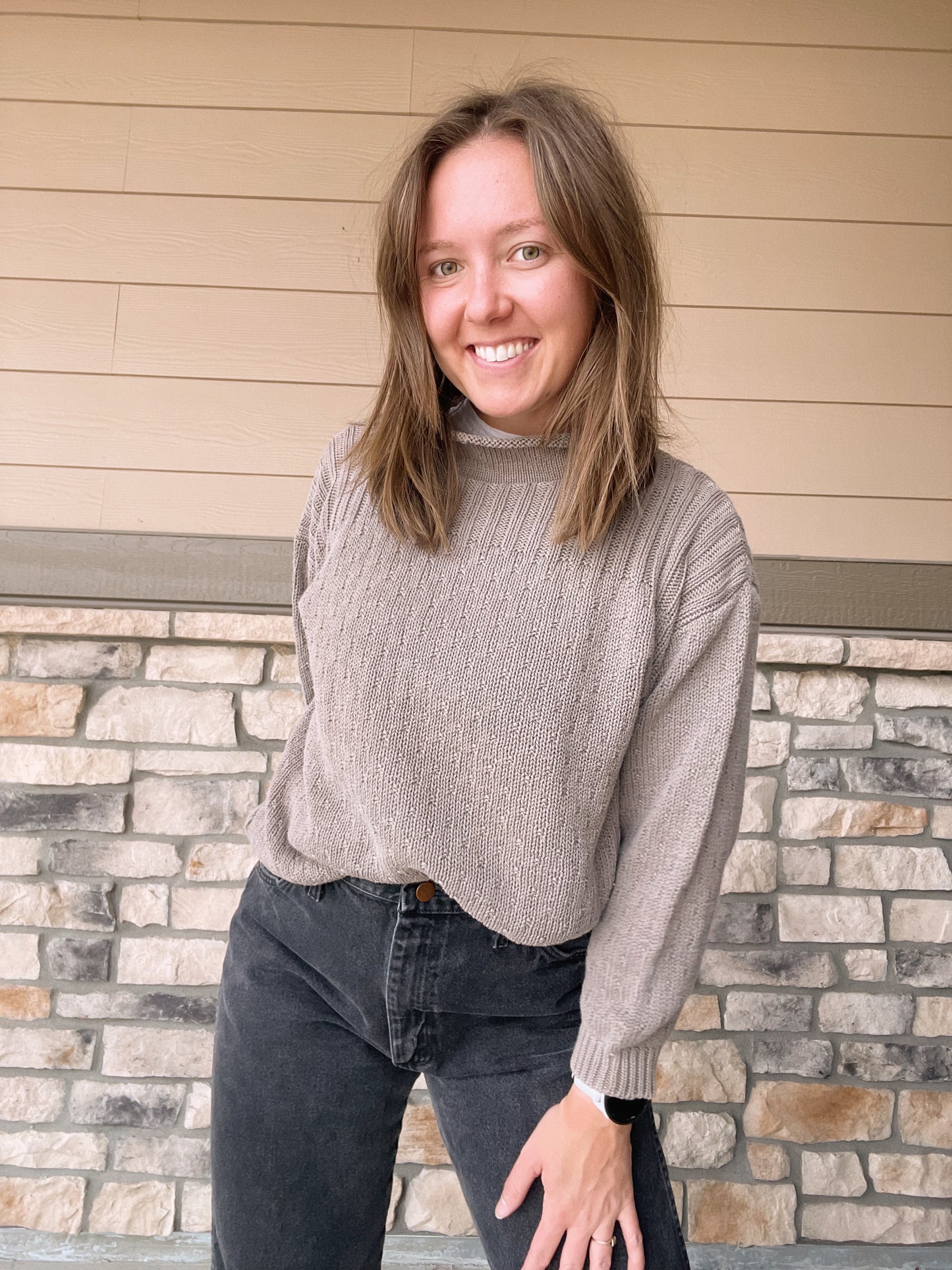 Vintage Rollneck Sweater (M)