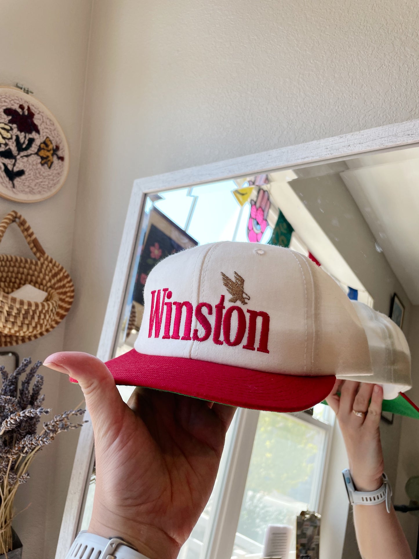 Vintage Winston Snapback Hat