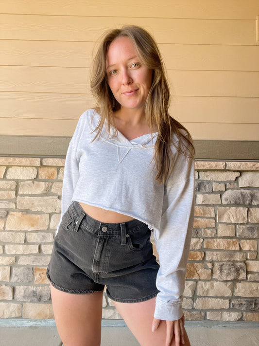 Free People Movement Cropped Crew (M)